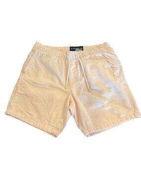 Abercrombie & Fitch - Men’s casual elastic waist light pink shorts - S